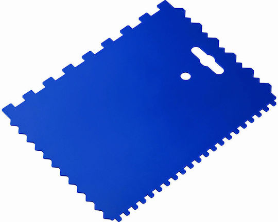 Lux Tools Spatel Kunststoff Gezahnte 180mm mit Kunststoffgriff