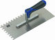 Lux Tools Σπατουλαδόρος Μεταλλικός Οδοντωτός με Πλαστική Λαβή με Δόντι 8x8mm