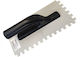 Token Thermofassaden-Spachtel Kunststoff Gezahnte 27x13mm mit Kunststoffgriff 9727