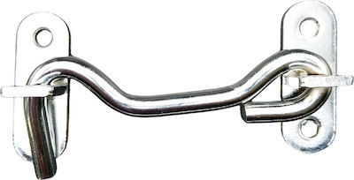 Door Hook 80mm Silver