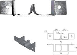 Niko - Helm Hellas Recessed Lock Silver