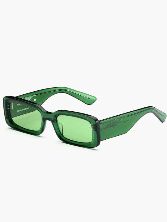 Akila Verve Women's Sunglasses with Green Plast...