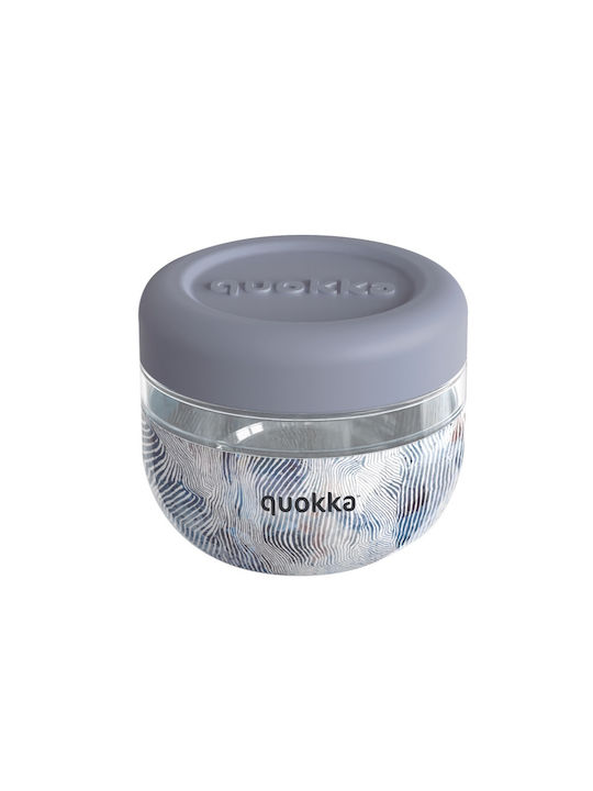 Quokka Plastic General Use Vase with Lid Gray 500ml