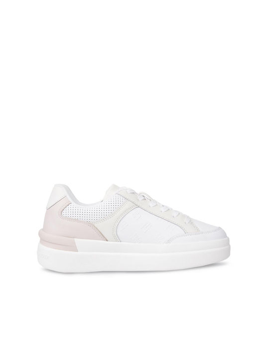 Tommy Hilfiger Embossed Court Femei Sneakers Roz