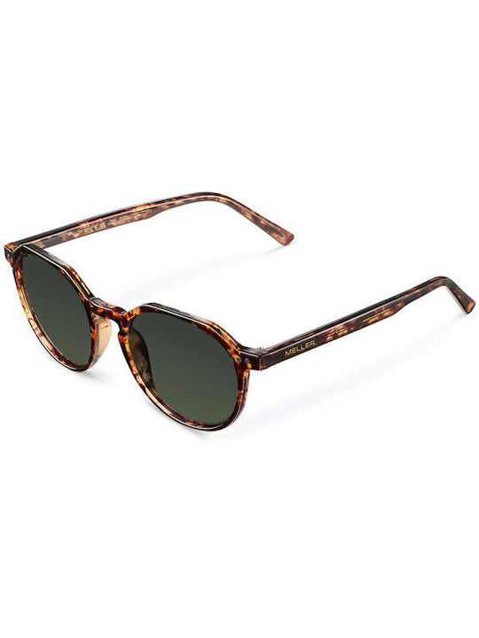 Meller Chauen Sunglasses with Brown Plastic Frame and Green Polarized Lens CH3-TIGOLI