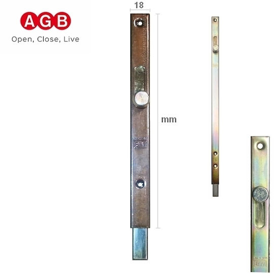 Door Handle 200mm Bronze