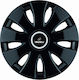 Jestic Set Capace De Roți Auto Compatibilitate Isuzu 4 Bucăți 14 Negru