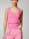 BSB Women's Summer Blouse Sleeveless Fuchsia