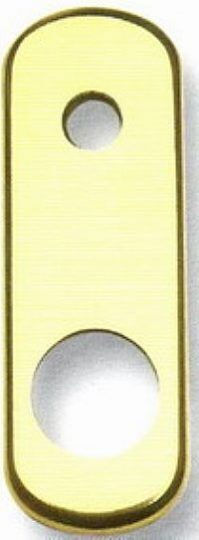 Rosette - Door Escutcheon Silver