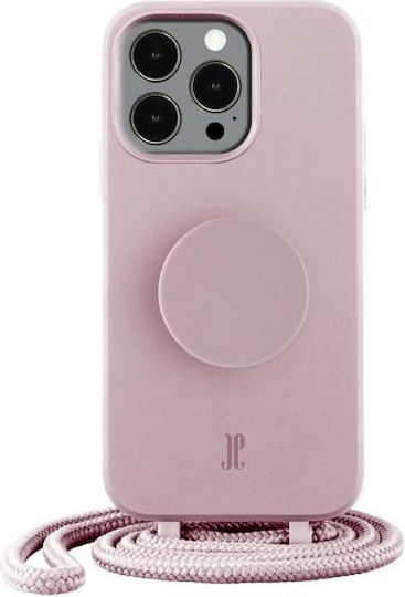 Just Elegance PopGrip Back Cover Silicone Pink (iPhone 13 Pro)