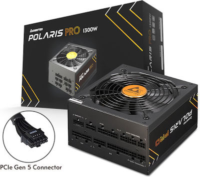 Chieftec Polaris Pro 1300W Μαύρο Τροφοδοτικό Υπολογιστή Full Modular 80 Plus Platinum