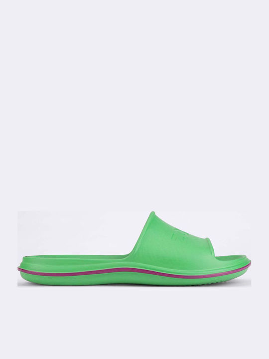 Women's Slides Green
