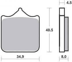 SBS Motorcycle Brake Pads