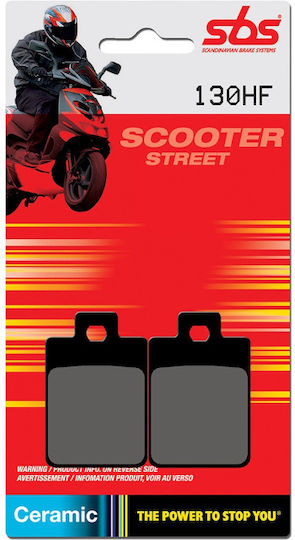 SBS Motorcycle Brake Pads Front for Piaggio Liberty Vespa 50