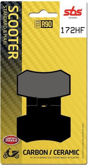 SBS Motorcycle Brake Pads Rear for Kymco Grand Dink