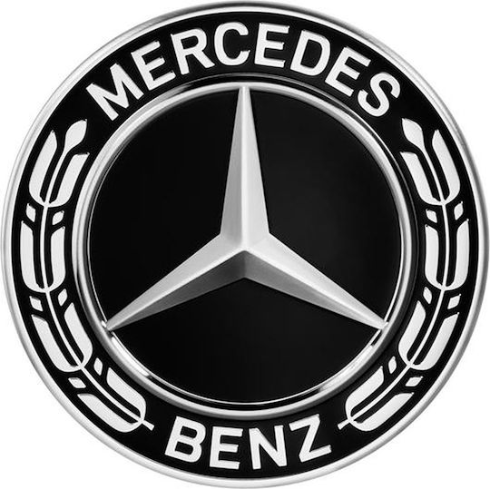Тапи за център на колело Мерцедес Бенц с вътрешен диаметър 73мм Черен 1бр