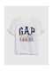 GAP Kinder-T-Shirt Weiß