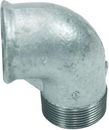 Γωνία Σωλήνα Γαλβανιζέ 1/2" 56.0050