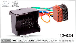 Ice Φίσα ISO Αυτοκινήτου Mercedes Benz / Opel