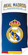 Carbotex Real Madrid Παιδική Πετσέτα Θαλάσσης Μπλε Ποδόσφαιρο 140x70εκ.