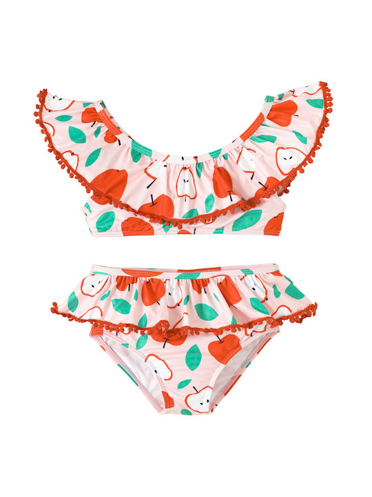 Poulain Costum de baie pentru copii Bikini Roz