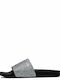 Women's Slides Silver
