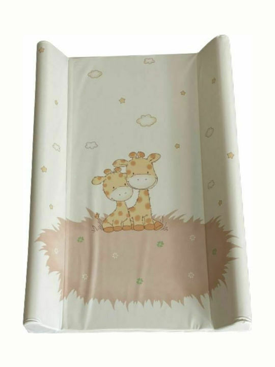 Lorelli Giraffe Fabric Hard Changing Pad Ecru 50x70cm