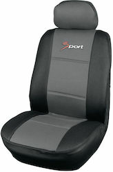Kaver Set Huse Auto 4buc Poliester Aero Negru