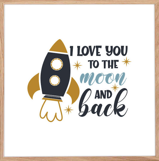 Walls Kids Wall Art Framed Rocket Phrase