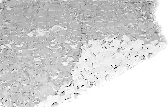 Eaton Square Camouflage Net White with PU Coating 3x3m 160gr/m²