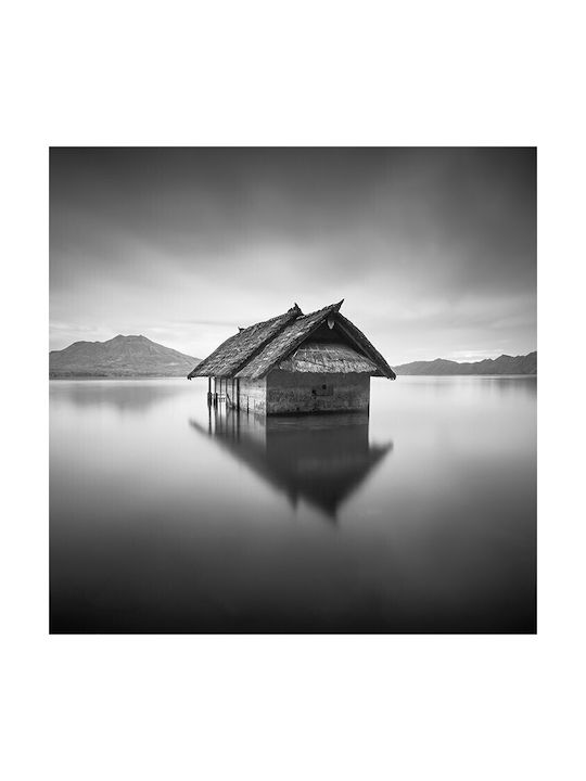 Walls Αφίσα Hütte im See 20x20cm