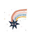 Walls Αφίσα Happy Little Star 20x20cm
