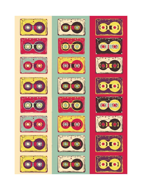 Walls Afiș Retro Casete 20x30cm