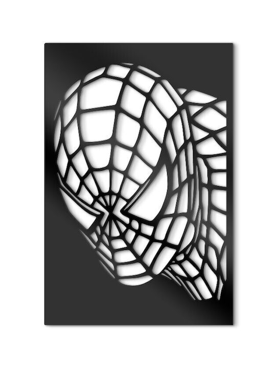 Walls 3D Декоративен Силует Spiderman От Дърво ...