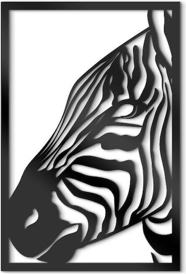 Walls 3D Силует Зебра 60x60см