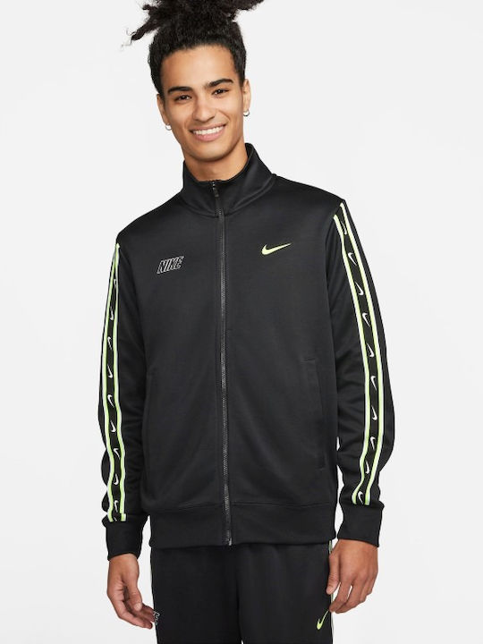 Nike Ανδρική Ζακέτα Μαύρη