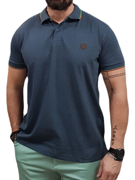 Visconti Polo T-shirt Navy Grey