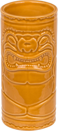 Чаша Tiki Коктейл Стъклена Оранжева