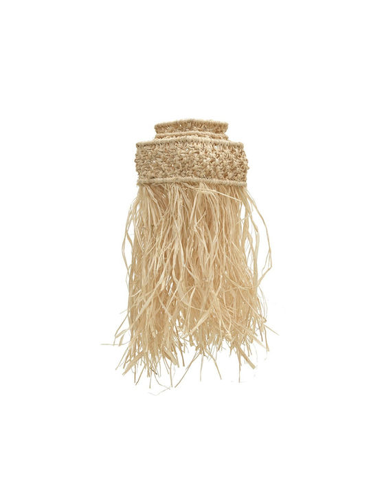 Inart NATURAL Висящо Осветително Тяло Кафяв Мрежа 22x22x63см.