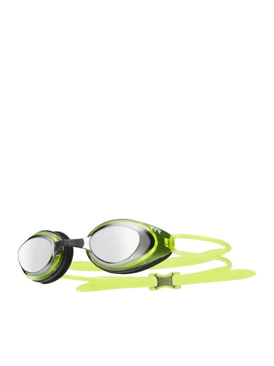 Tyr Hawk Ochelari de Înot Adulți cu Lentile Anti-aburire Verde