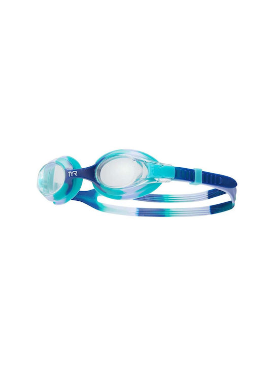 Tyr Swimple Tie Dye Γυαλιά Κολύμβησης Παιδικά Μπλε