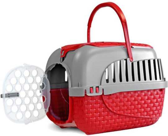 Bama TransportinoTour Ersatzteil für Hunde Transportkäfig Rot 52x33x34cm