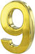 Thirard Sign with Number in Gold Color 5cm 00967209
