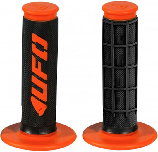 UFO Motorcycle Handlebars in Orange color