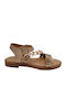 Meridian Kinder Sandalen Gold