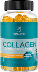 VitaYummy Collagen 1500mg Tropical 60 ζελεδάκια