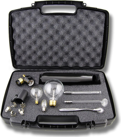 Topco Sales για Ηλεκτροδιέγερση Dr. Clockwork's Solid State Violet Wand Apprentice Kit σε Μωβ Χρώμα 14τμχ