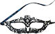 La Lolita Amsterdam Serene BDSM Mask in Black Color