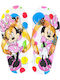 Kinder Flip Flops Minnie Weiß Minnie Mouse