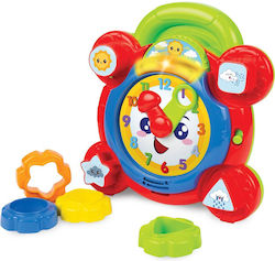 MG Toys Baby-Spielzeug Εκπαιδευτικό Ρολόι mit Sounds
